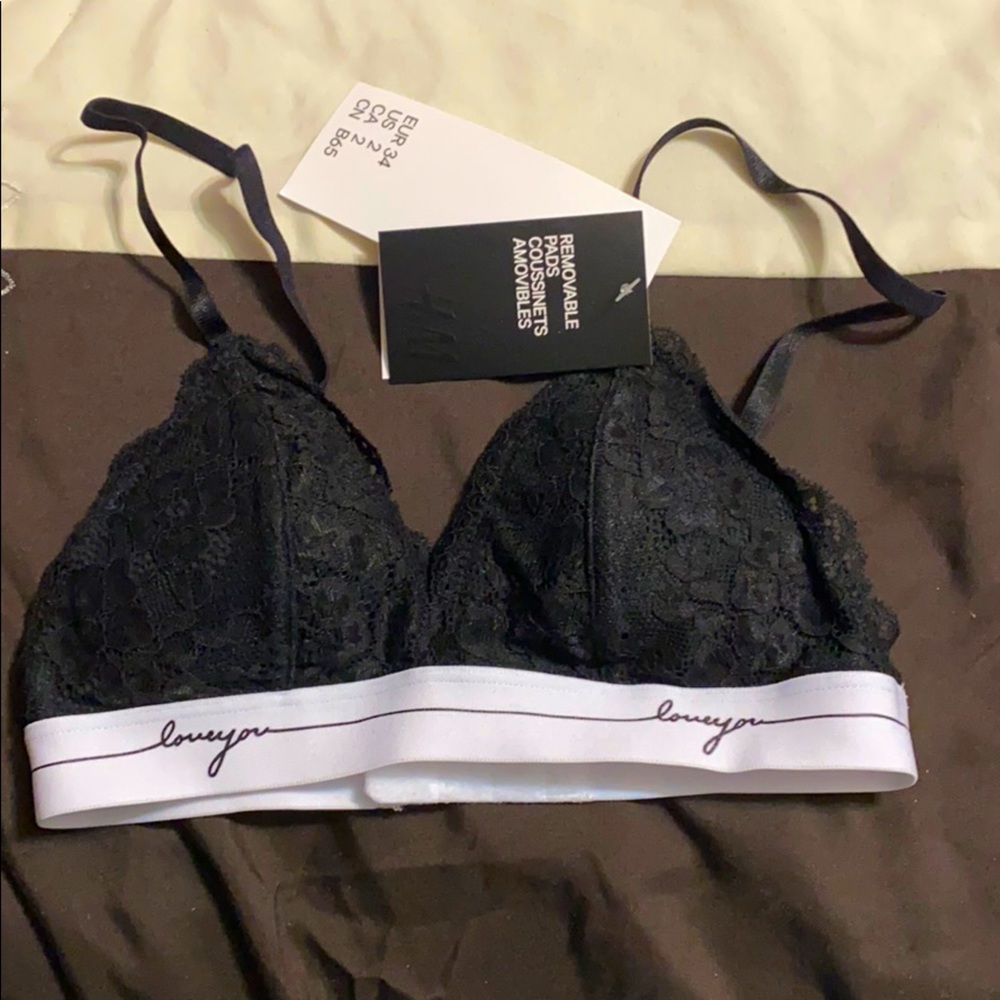 Lace bra